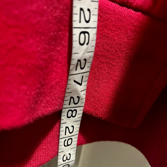 Pink VS sweatshirt/ pullover with gold sequins and hoodie - Picture 6 of 11